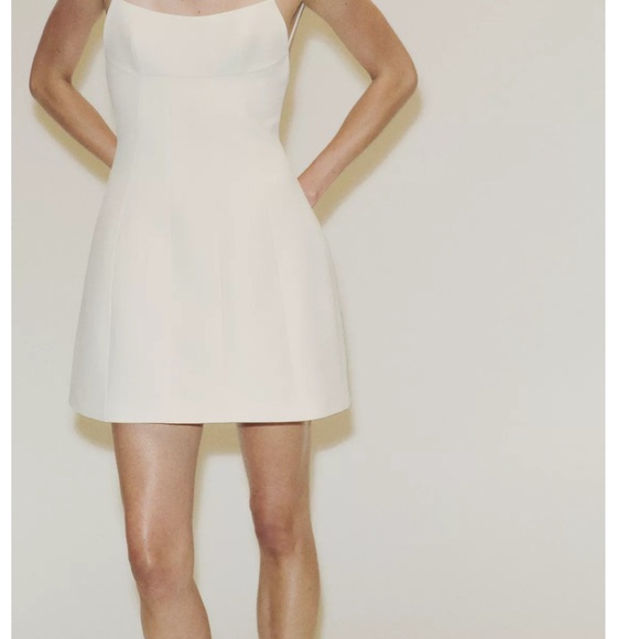 Zara STRETCH MINI DRESS - Picture 3 of 3
